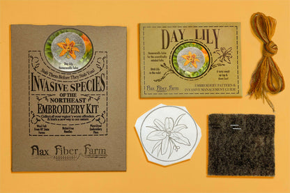 Daylily Embroidery Kit