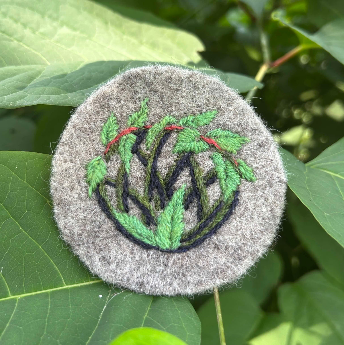 Knotweed Embroidery Kit
