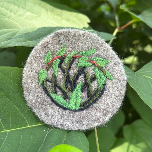 Knotweed Embroidery Kit
